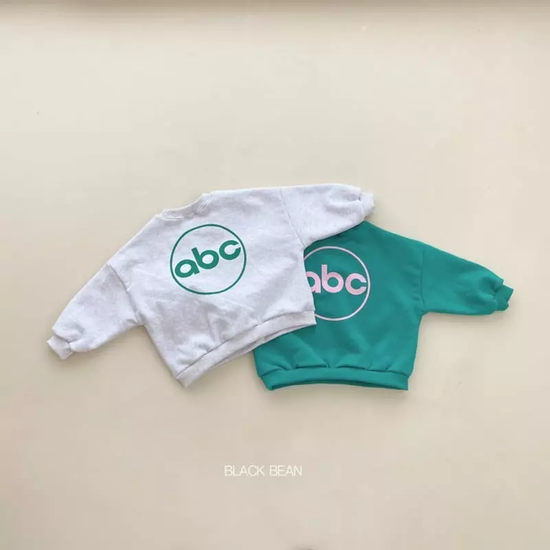 Black Bean - Korean Children Fashion - #discoveringself - ABC Sweatshirt - 6