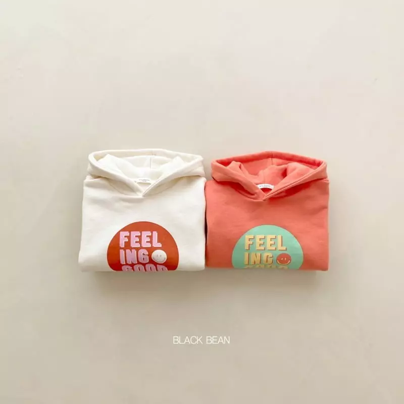 Black Bean - Korean Children Fashion - #discoveringself - Feeling Fleece Hoody - 2
