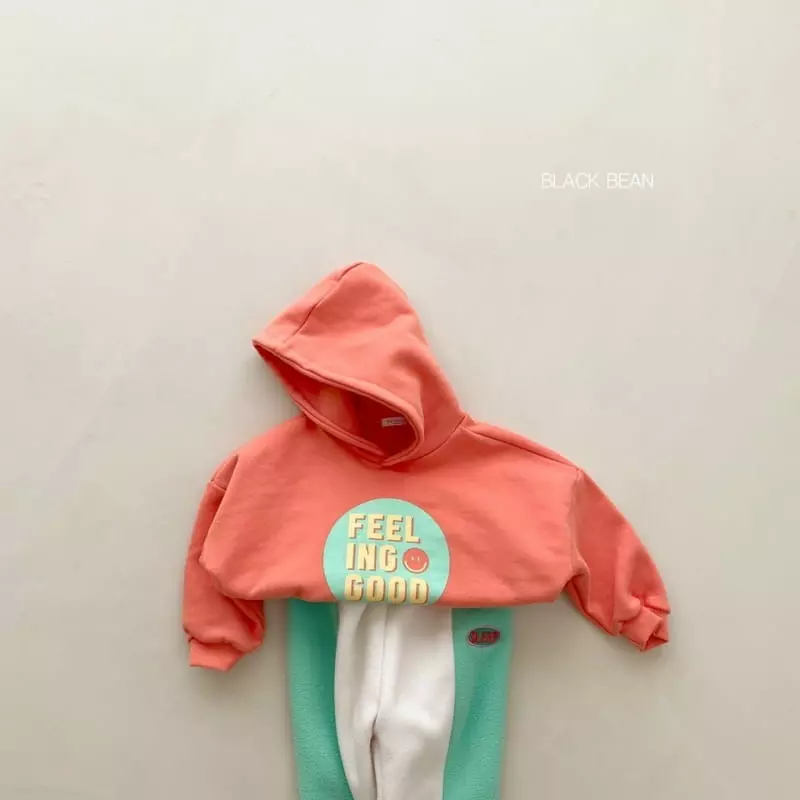 Black Bean - Korean Children Fashion - #fashionkids - Feeling Fleece Hoody - 4