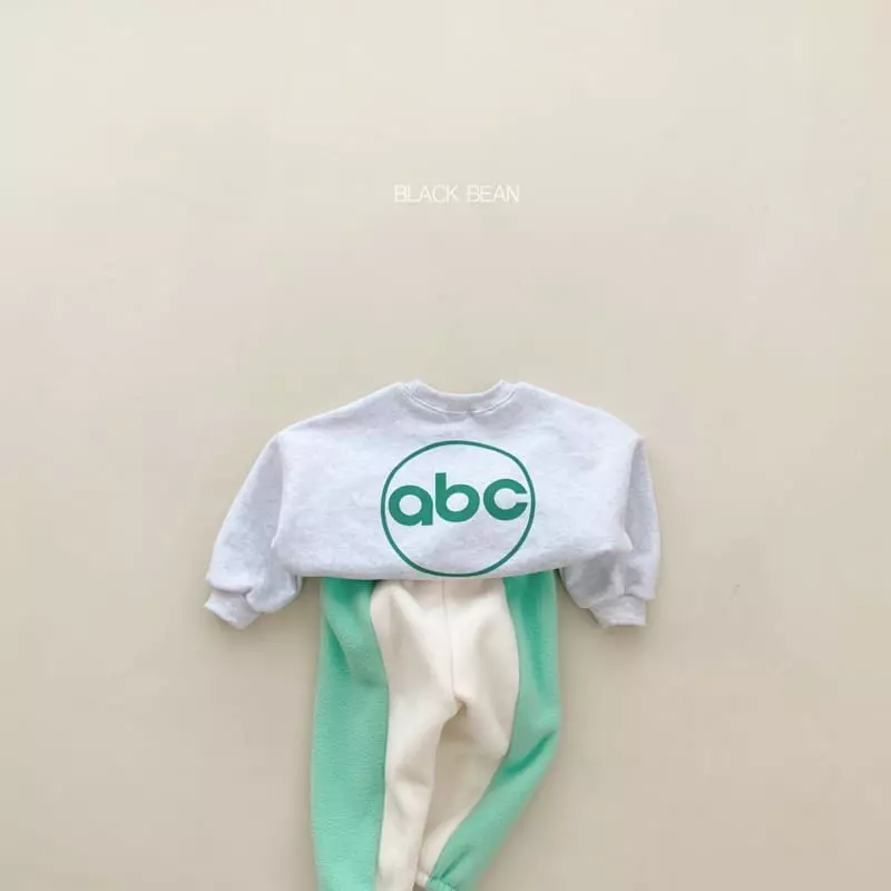 Black Bean - Korean Children Fashion - #kidsstore - ABC Sweatshirt - 9