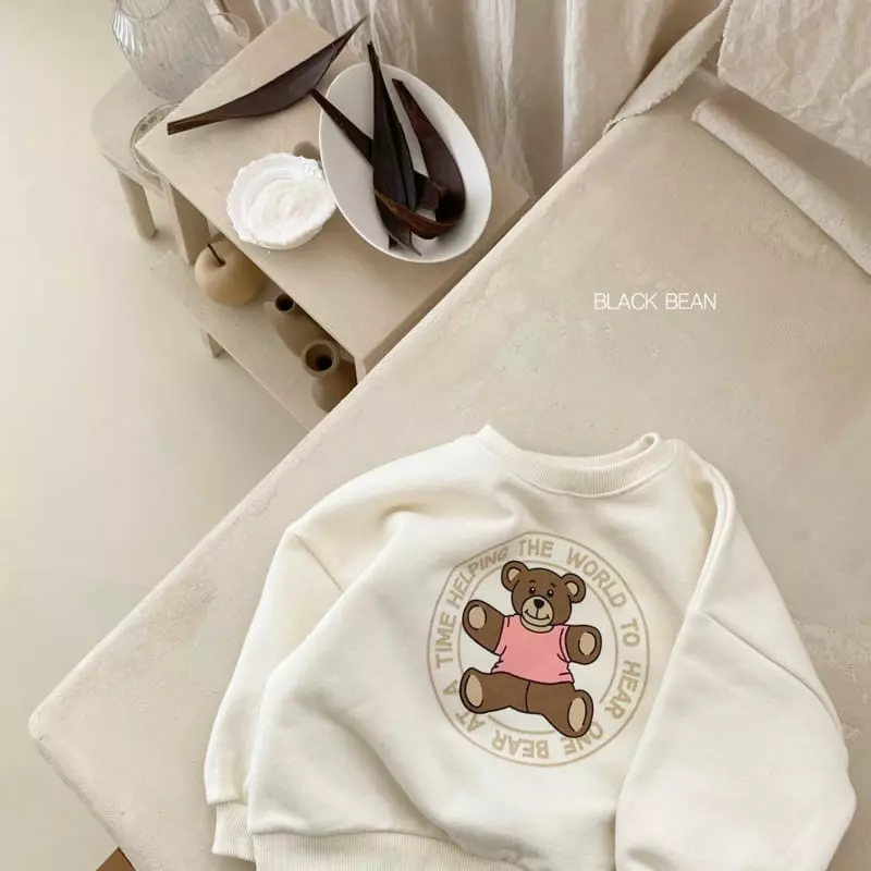 Black Bean - Korean Children Fashion - #kidzfashiontrend - Time Sweatshirt - 8