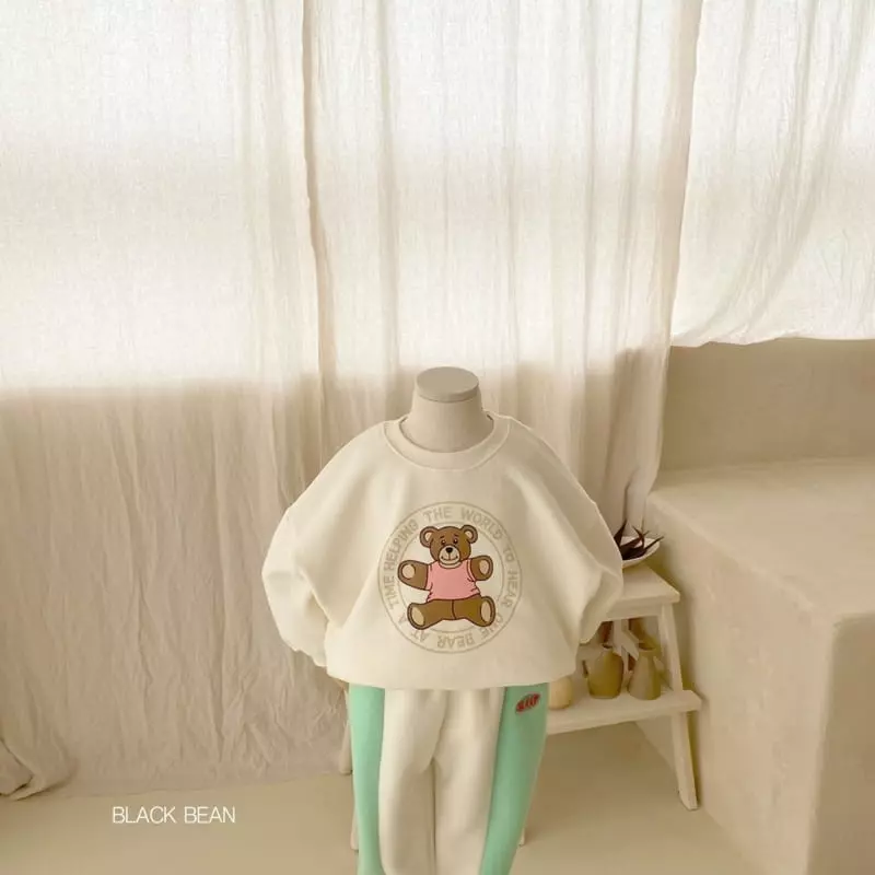 Black Bean - Korean Children Fashion - #littlefashionista - Time Sweatshirt - 10