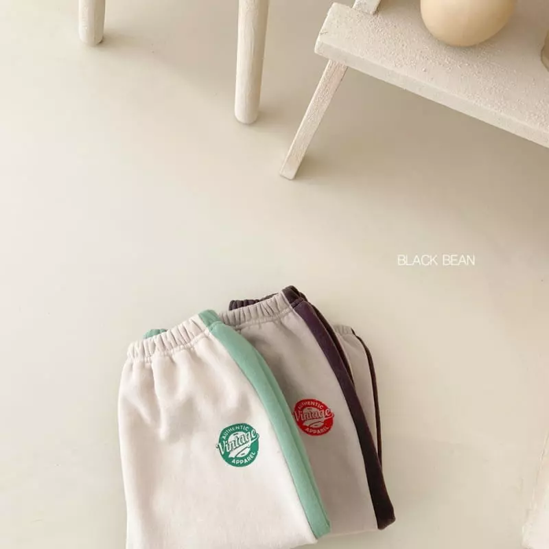 Black Bean - Korean Children Fashion - #magicofchildhood - Crack Fleece Pants - 2