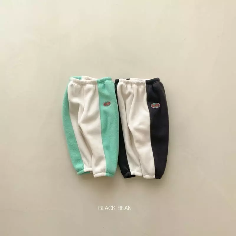 Black Bean - Korean Children Fashion - #magicofchildhood - Double Fleece Pants