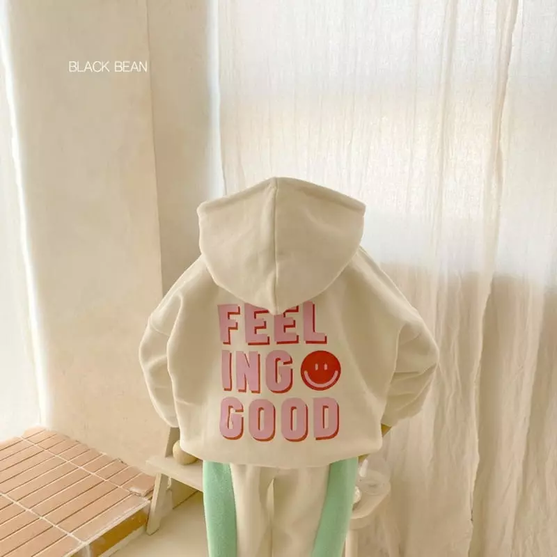 Black Bean - Korean Children Fashion - #minifashionista - Feeling Fleece Hoody - 10