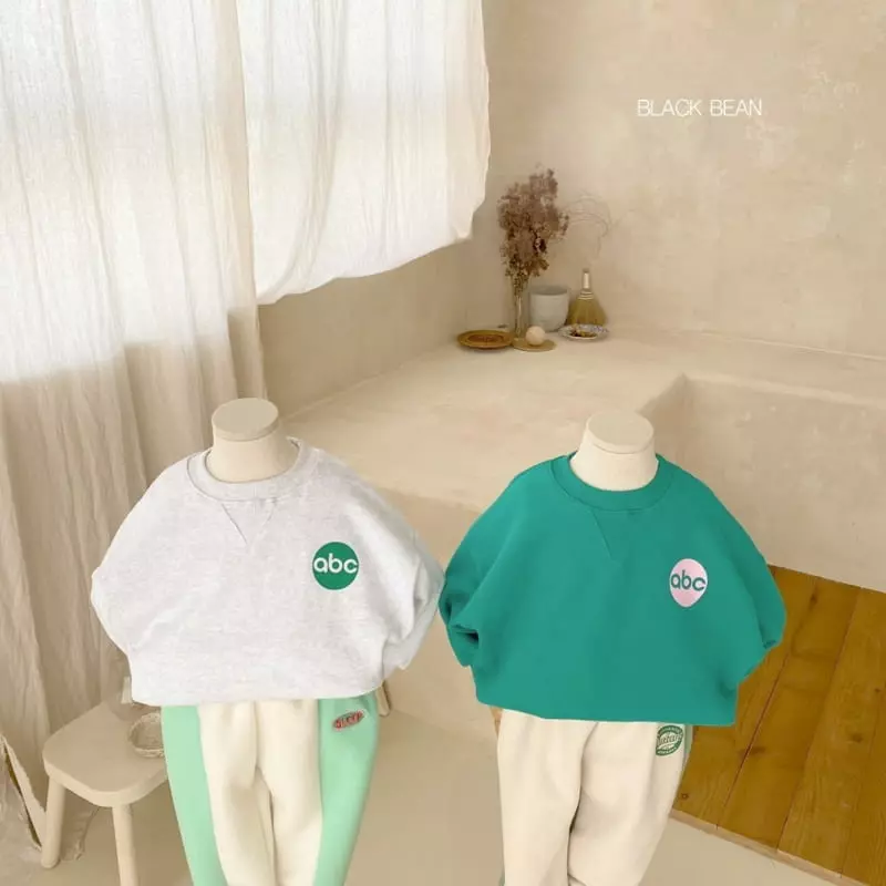 Black Bean - Korean Children Fashion - #prettylittlegirls - ABC Sweatshirt
