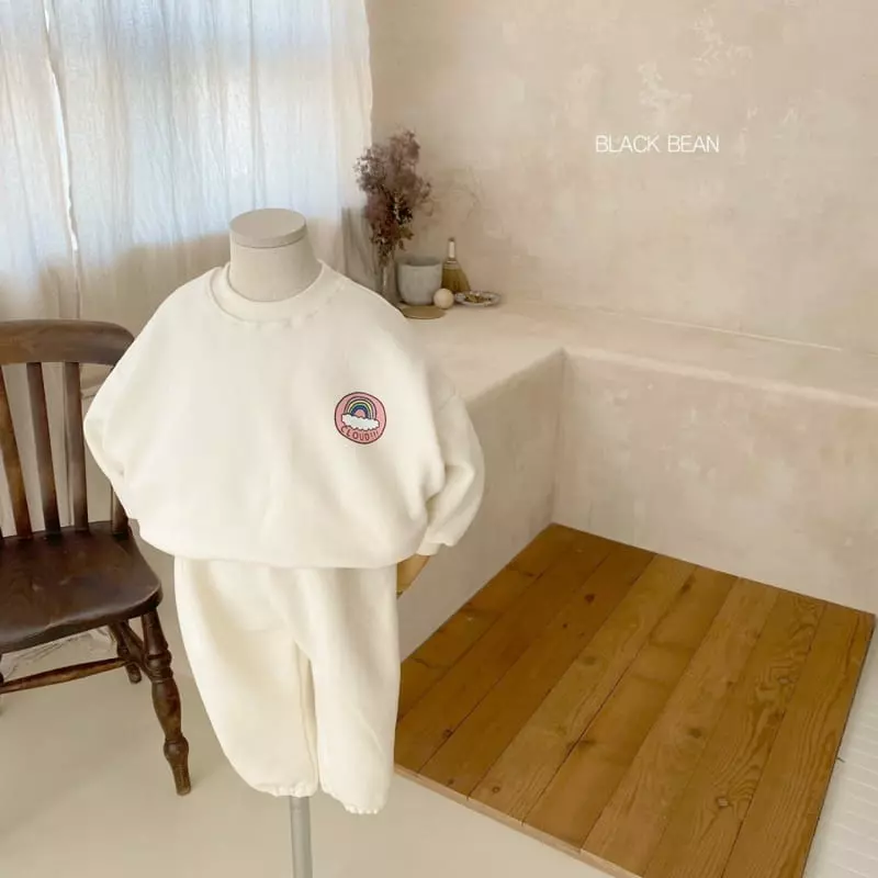 Black Bean - Korean Children Fashion - #stylishchildhood - Cloude Top Bottom Set - 9