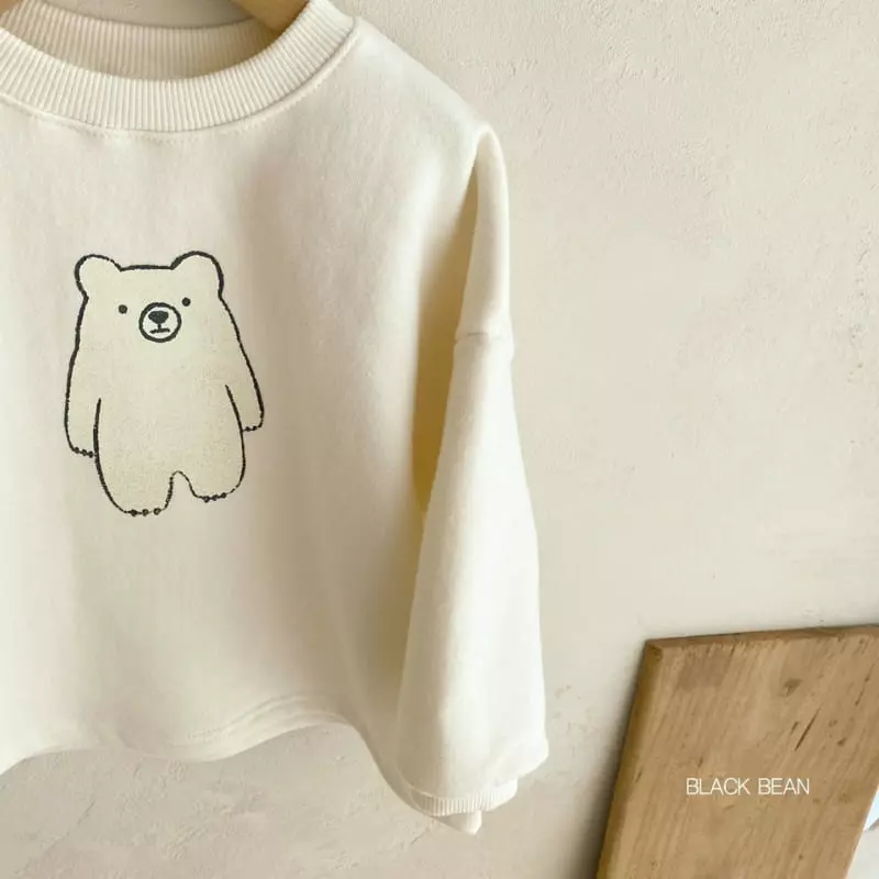 Black Bean - Korean Children Fashion - #todddlerfashion - Tori Fleece Tee - 10
