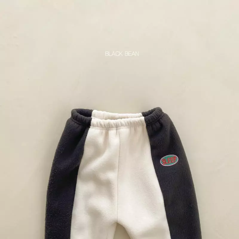 Black Bean - Korean Children Fashion - #prettylittlegirls - Double Fleece Pants - 4
