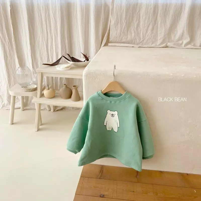 Black Bean - Korean Children Fashion - #toddlerclothing - Tori Fleece Tee - 11