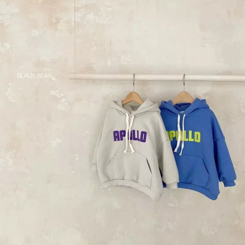 Black Bean - Korean Children Fashion - #toddlerclothing - Apolo Fleece Hoody - 7