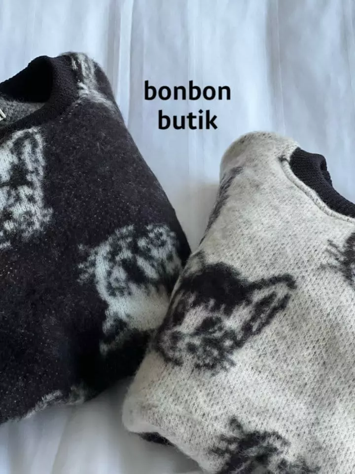 Bon Bon Butik - Korean Children Fashion - #designkidswear - Kitty Knit Tee - 2