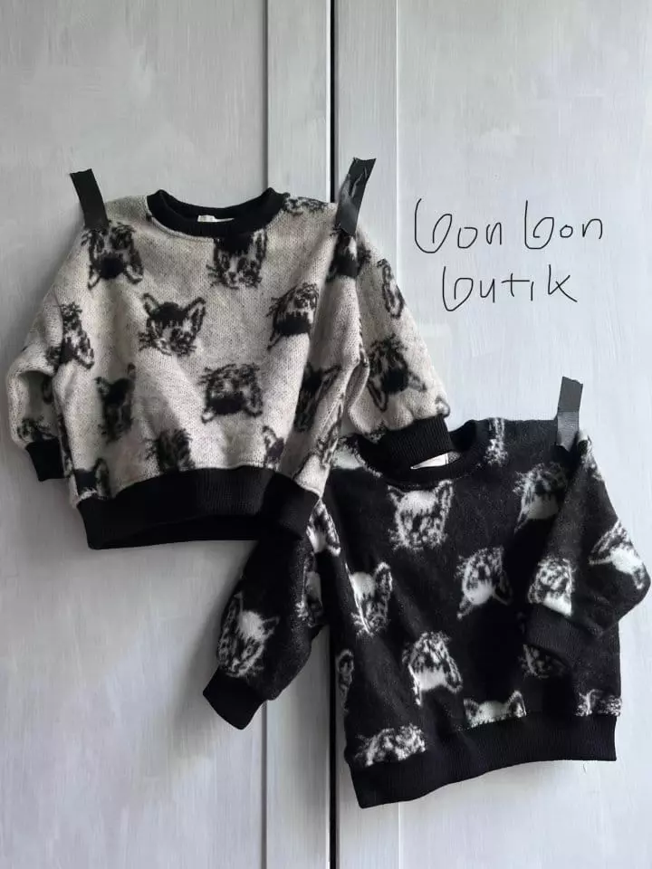 Bon Bon Butik - Korean Children Fashion - #kidsstore - Kitty Knit Tee - 6