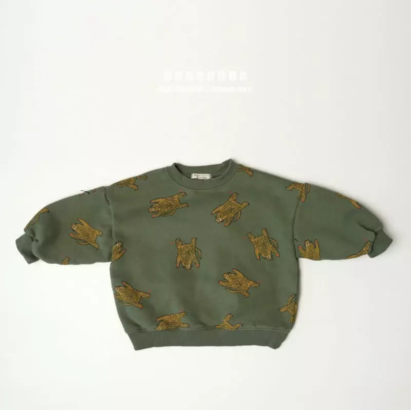 Boneoune - Korean Children Fashion - #discoveringself - Tiger Sweatshirt - 5