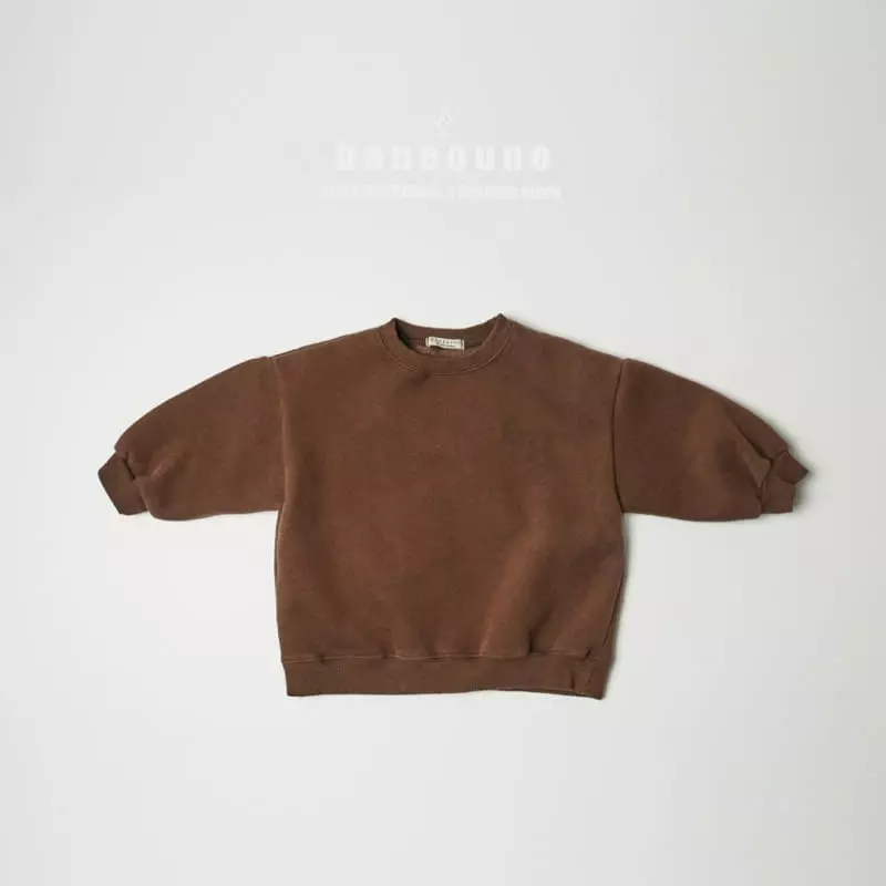 Boneoune - Korean Children Fashion - #discoveringself - Logo Sweatshirt - 7