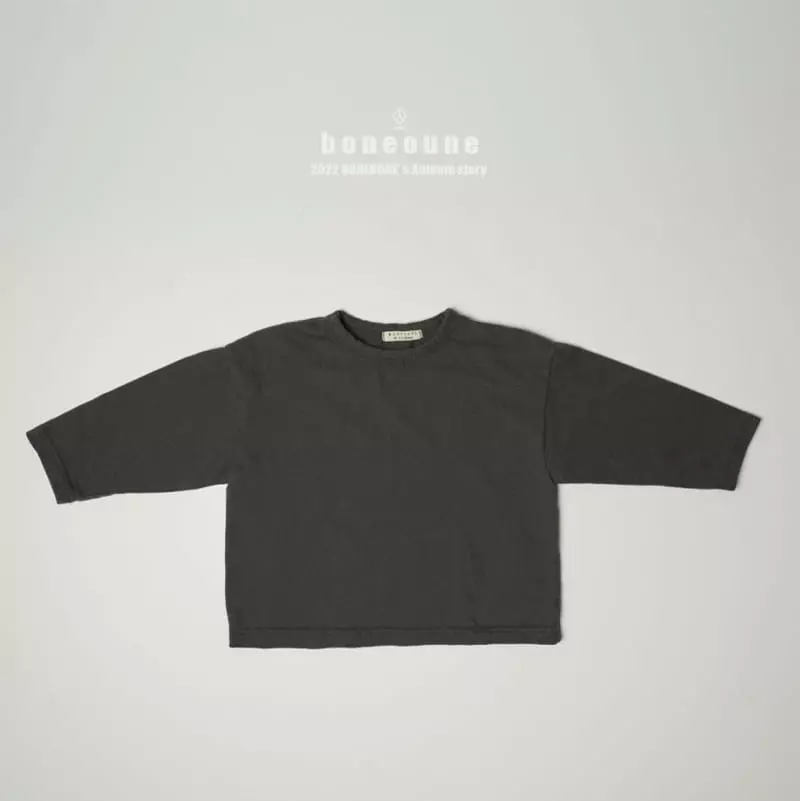 Boneoune - Korean Children Fashion - #discoveringself - Peach Bone Tee - 5