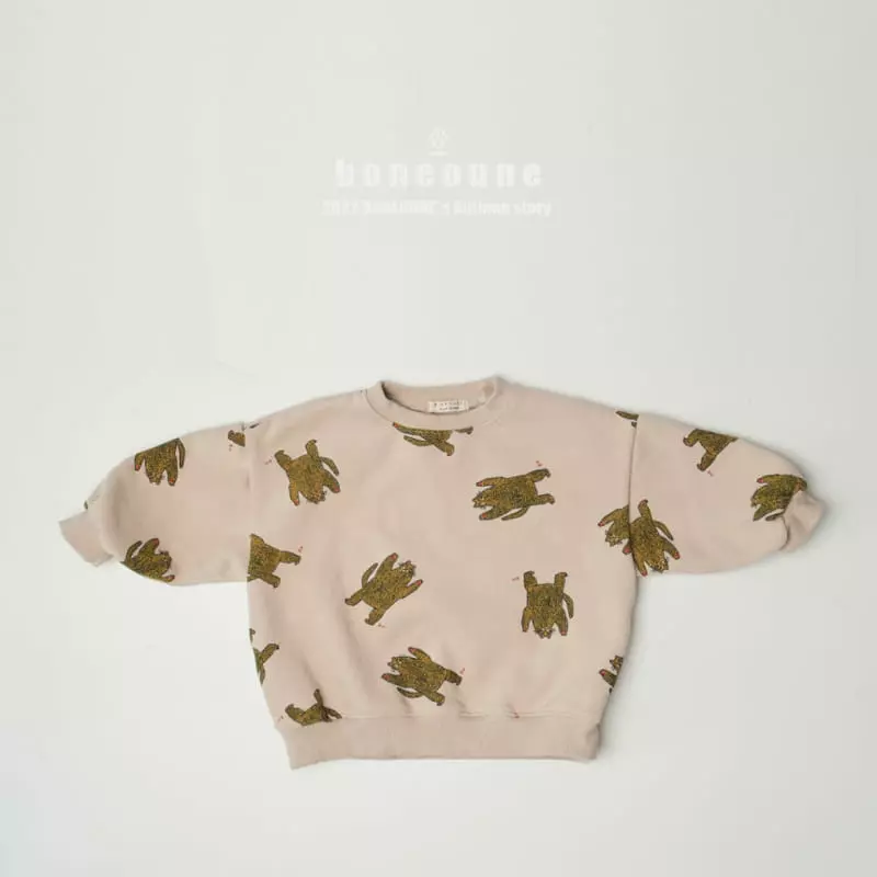 Boneoune - Korean Children Fashion - #fashionkids - Tiger Sweatshirt - 6