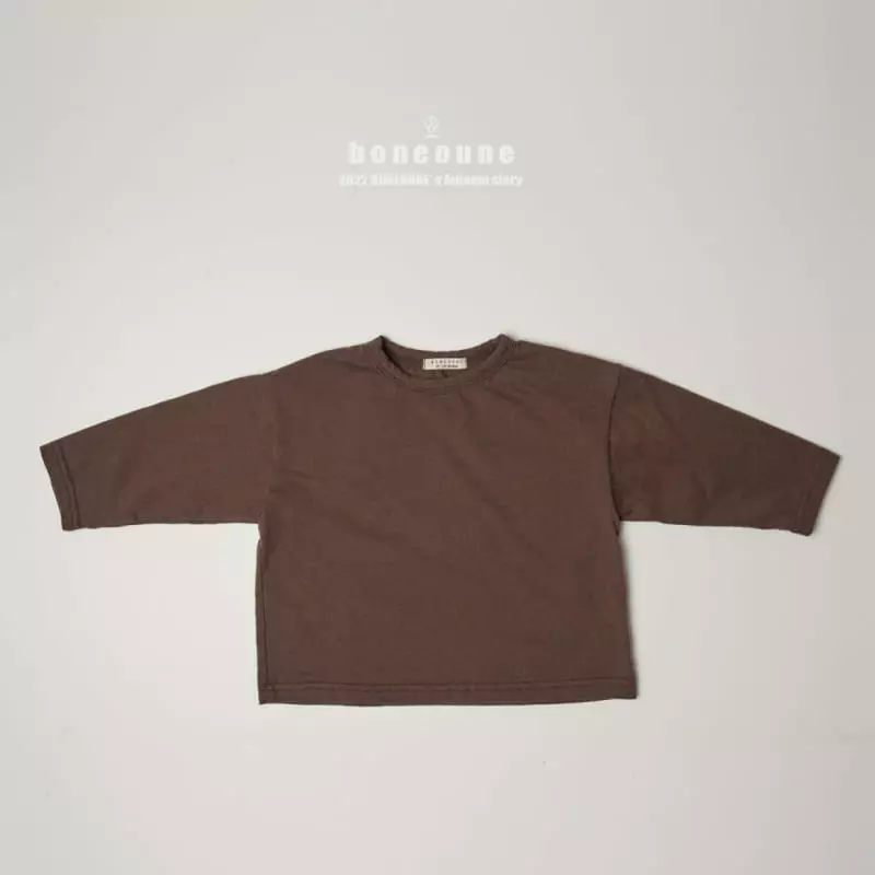 Boneoune - Korean Children Fashion - #fashionkids - Peach Bone Tee - 6