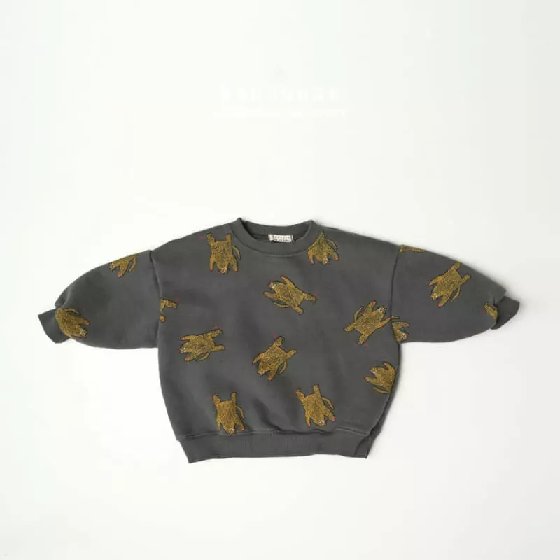 Boneoune - Korean Children Fashion - #kidsshorts - Tiger Sweatshirt - 7