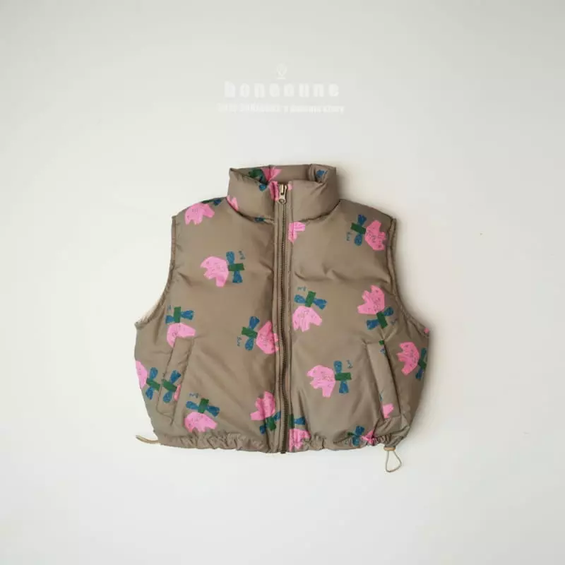 Boneoune - Korean Children Fashion - #fashionkids - Rosa Vest - 4