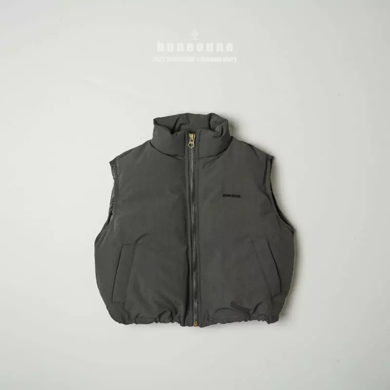 Boneoune - Korean Children Fashion - #littlefashionista - Arc Down Vest - 7