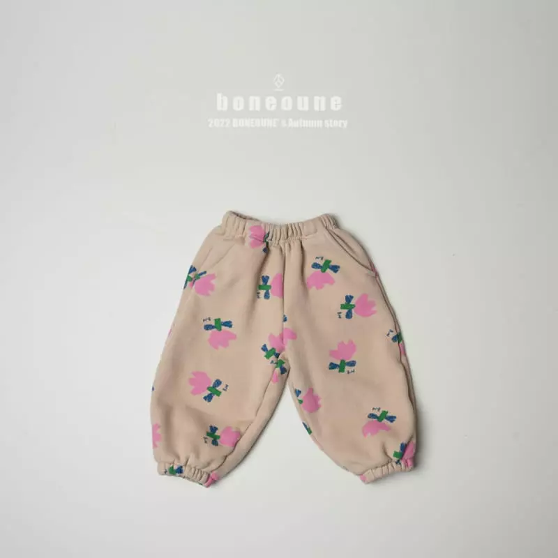 Boneoune - Korean Children Fashion - #prettylittlegirls - Collar Rosa Pants - 7