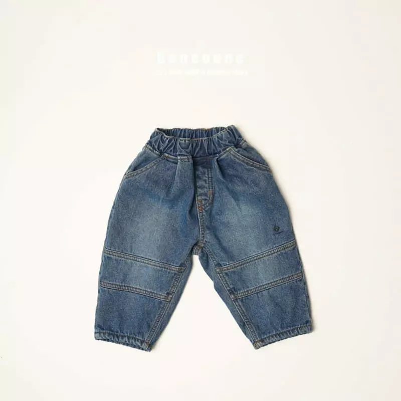 Boneoune - Korean Children Fashion - #stylishchildhood - Two Spot Jeans - 6