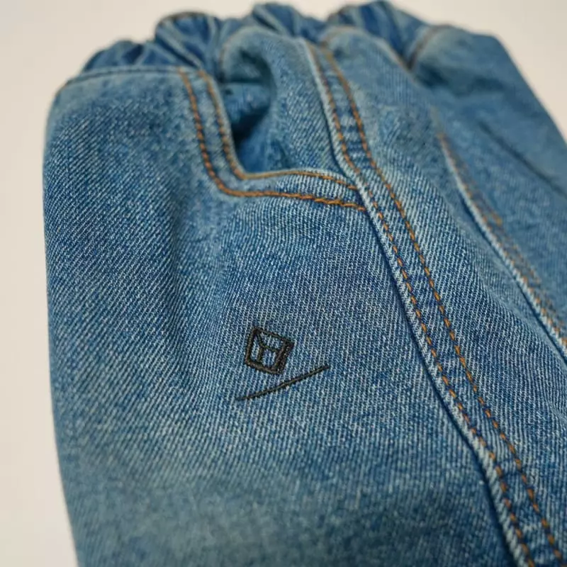 Boneoune - Korean Children Fashion - #todddlerfashion - Side Line Jeans - 3