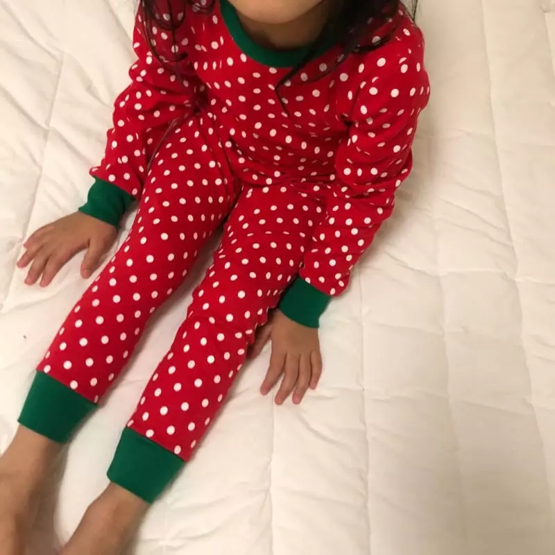 Brody Jane - Korean Children Fashion - #childofig - Christmas Dot Set Easywear - 7