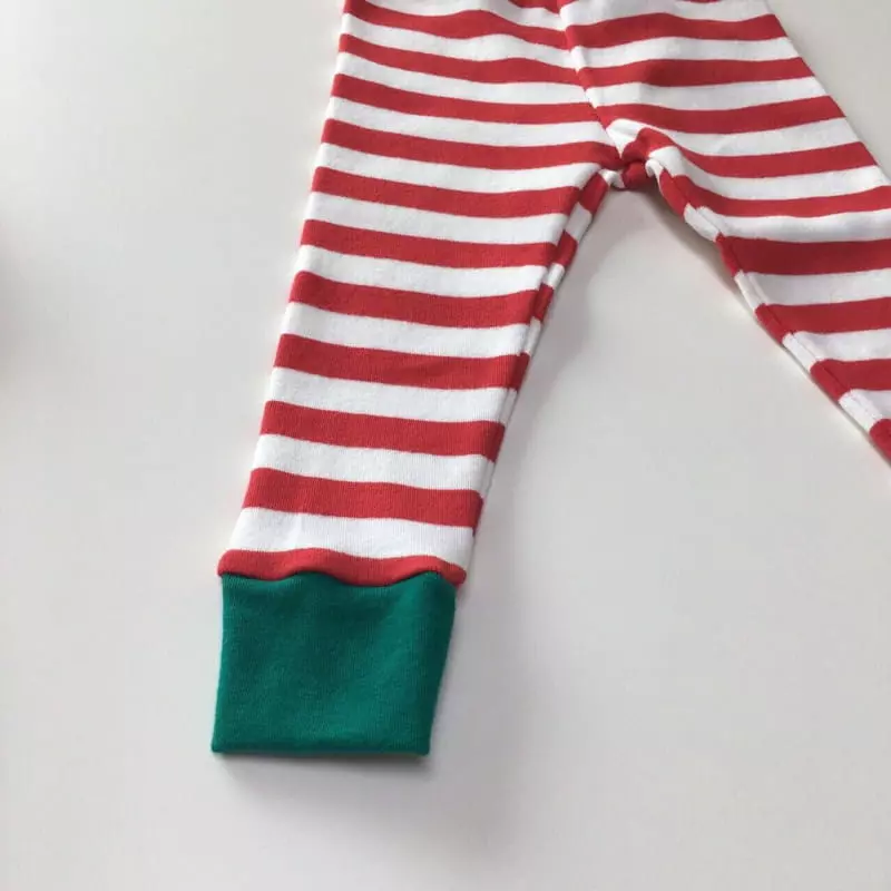 Brody Jane - Korean Children Fashion - #designkidswear - Christmas Stripes Set Easywear - 10