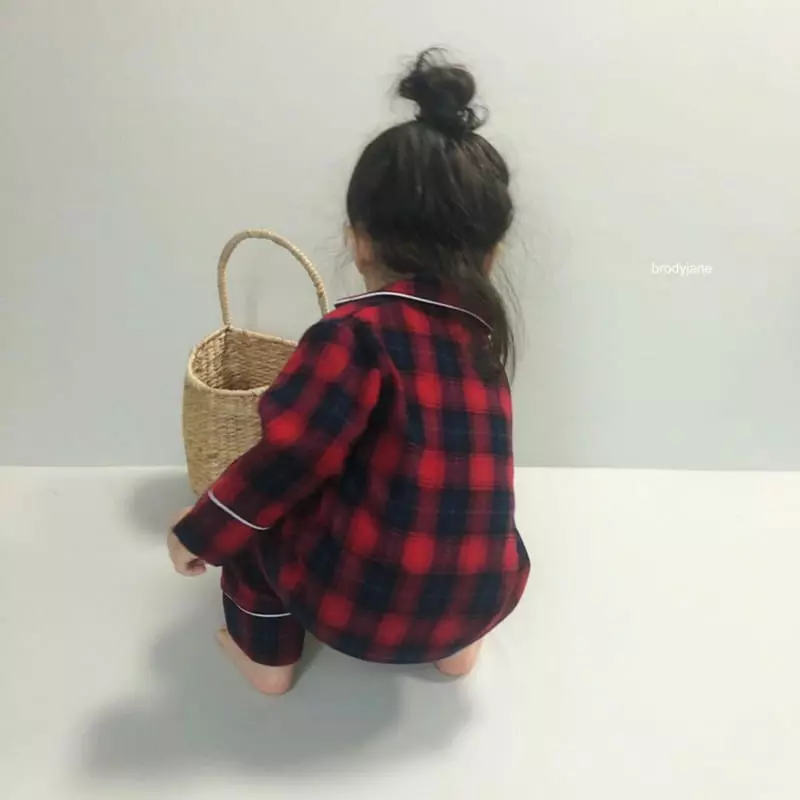 Brody Jane - Korean Children Fashion - #stylishchildhood - Mosic Check Pajama - 8