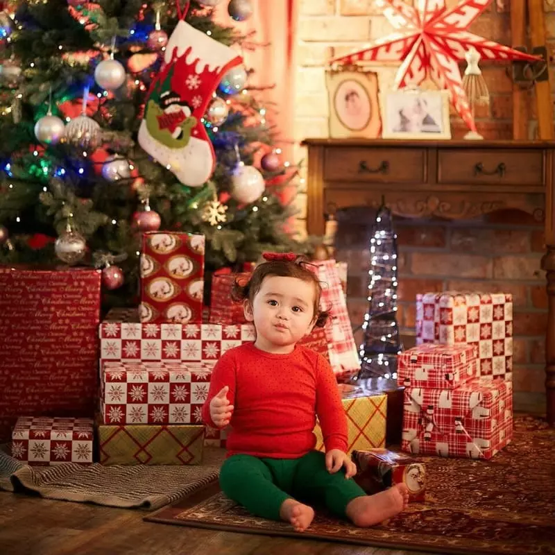 Brody Jane - Korean Children Fashion - #todddlerfashion - Christmas Color Dot Easywear - 3