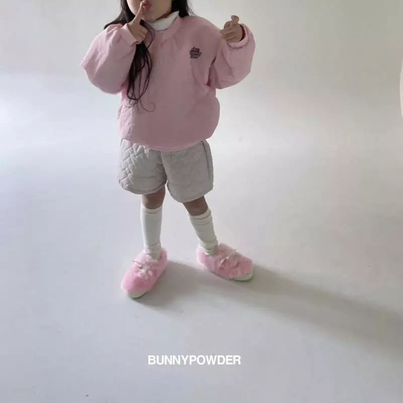 Bunny Powder - Korean Children Fashion - #Kfashion4kids - Heart Padding Half Pants - 2