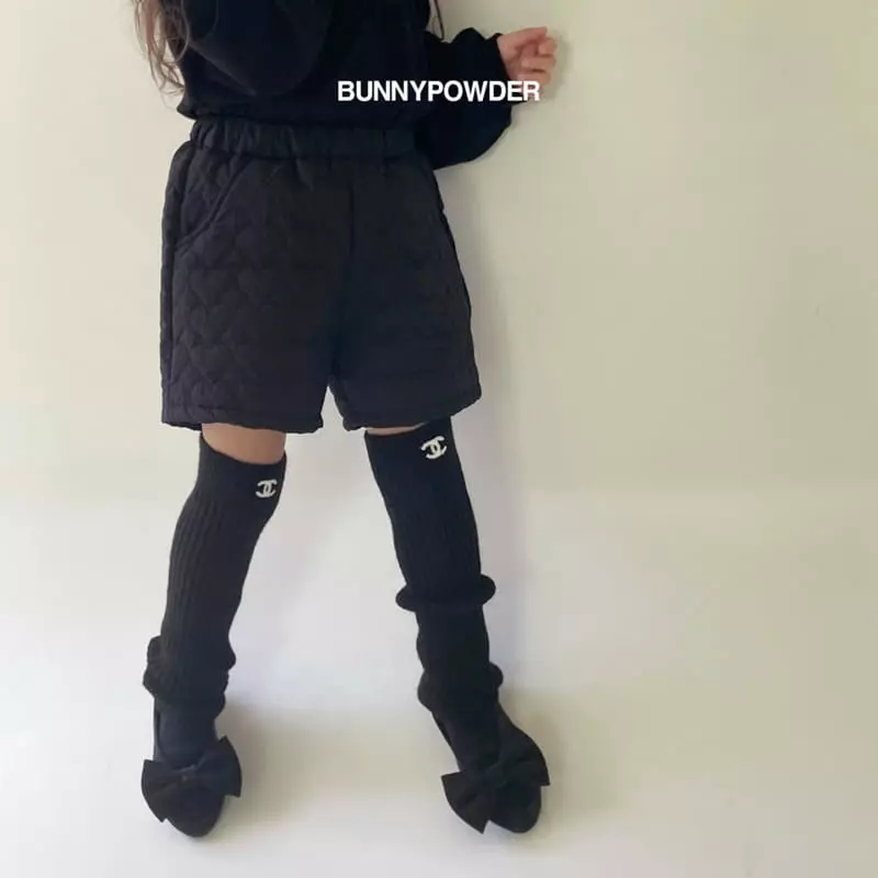 Bunny Powder - Korean Children Fashion - #designkidswear - Heart Padding Half Pants - 12