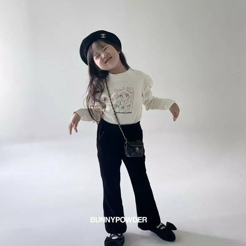 Bunny Powder - Korean Children Fashion - #kidsshorts - Sailor Puff Tee - 7