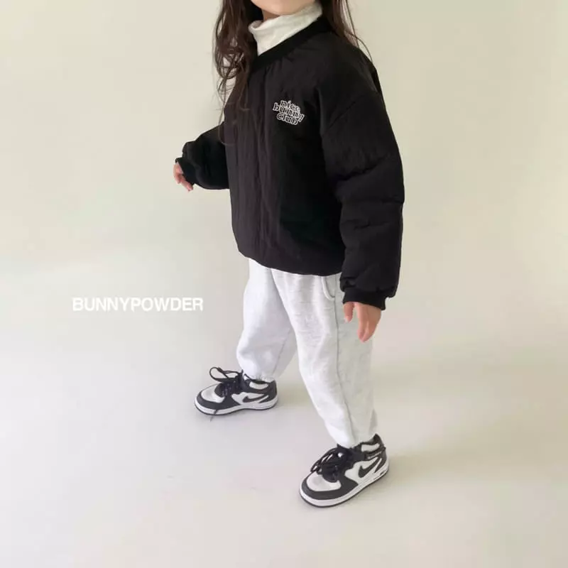 Bunny Powder - Korean Children Fashion - #kidsstore - Warm Pants with Mom - 5