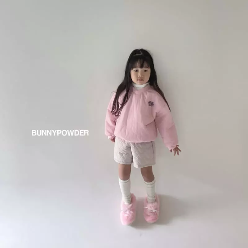 Bunny Powder - Korean Children Fashion - #stylishchildhood - Heart Padding Half Pants - 9