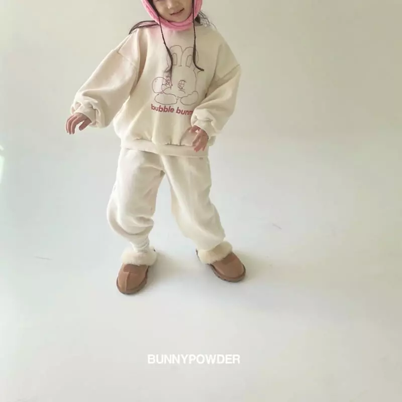 Bunny Powder - Korean Children Fashion - #stylishchildhood - Bubble Bunny Sweatshirt - 3