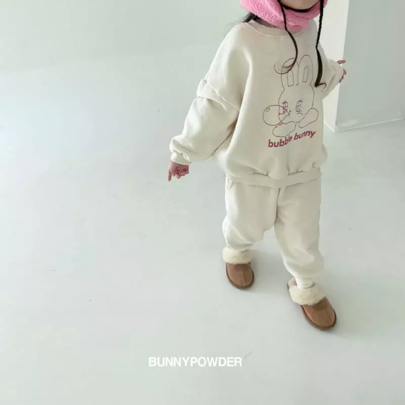 Bunny Powder - Korean Children Fashion - #todddlerfashion - Bubble Bunny Sweatshirt