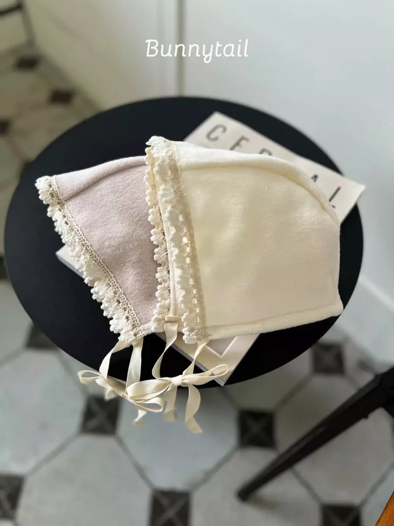 Bunnytail - Korean Baby Fashion - #babyootd - Lace Bonnet - 7