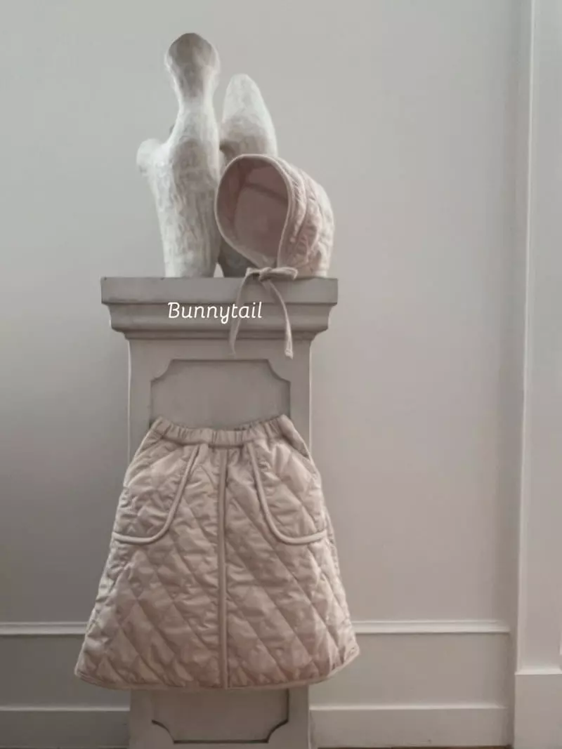 Bunnytail - Korean Baby Fashion - #babyoutfit - Pudding Quilting Bonnet - 9