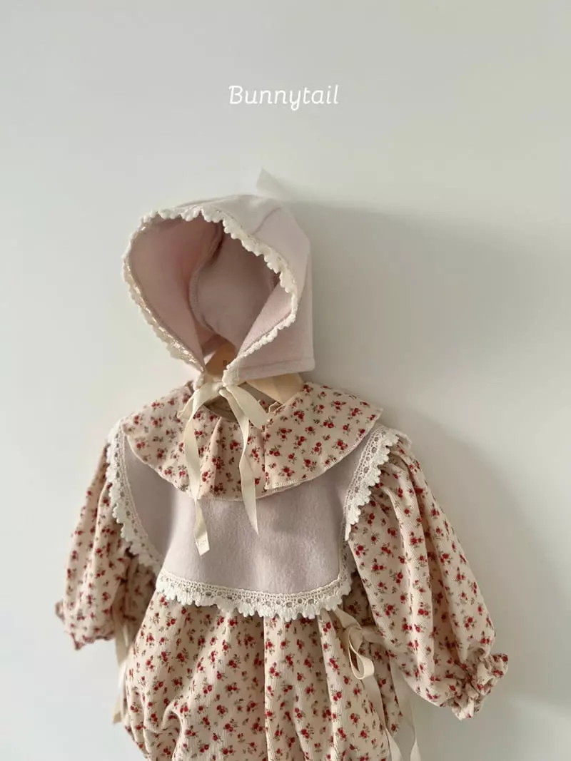Bunnytail - Korean Baby Fashion - #babyoutfit - Lace Bonnet - 9