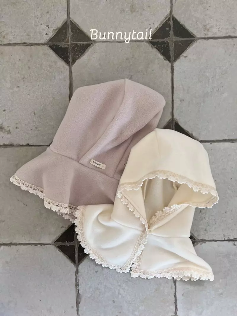 Bunnytail - Korean Children Fashion - #kidzfashiontrend - Lace Baraclava - 4