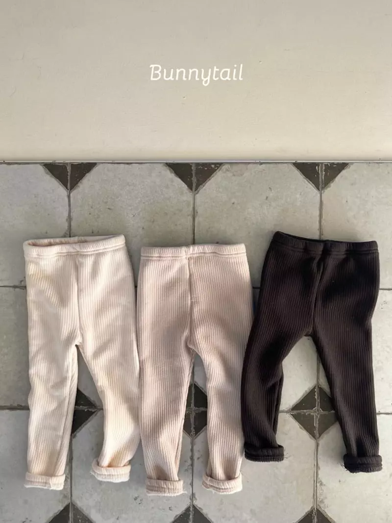 Bunnytail - Korean Children Fashion - #kidsshorts - Cozy Leggings - 9