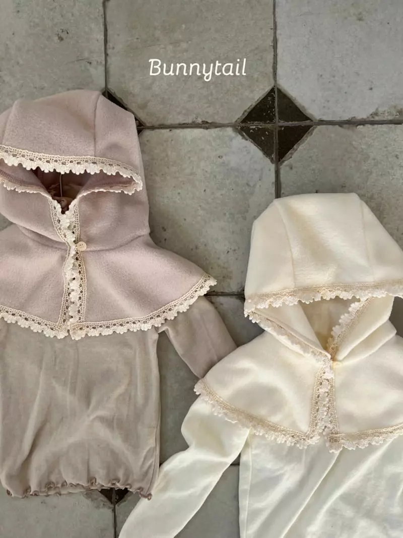 Bunnytail - Korean Children Fashion - #kidsshorts - Lace Baraclava