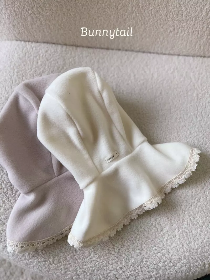 Bunnytail - Korean Children Fashion - #kidsstore - Lace Baraclava - 2