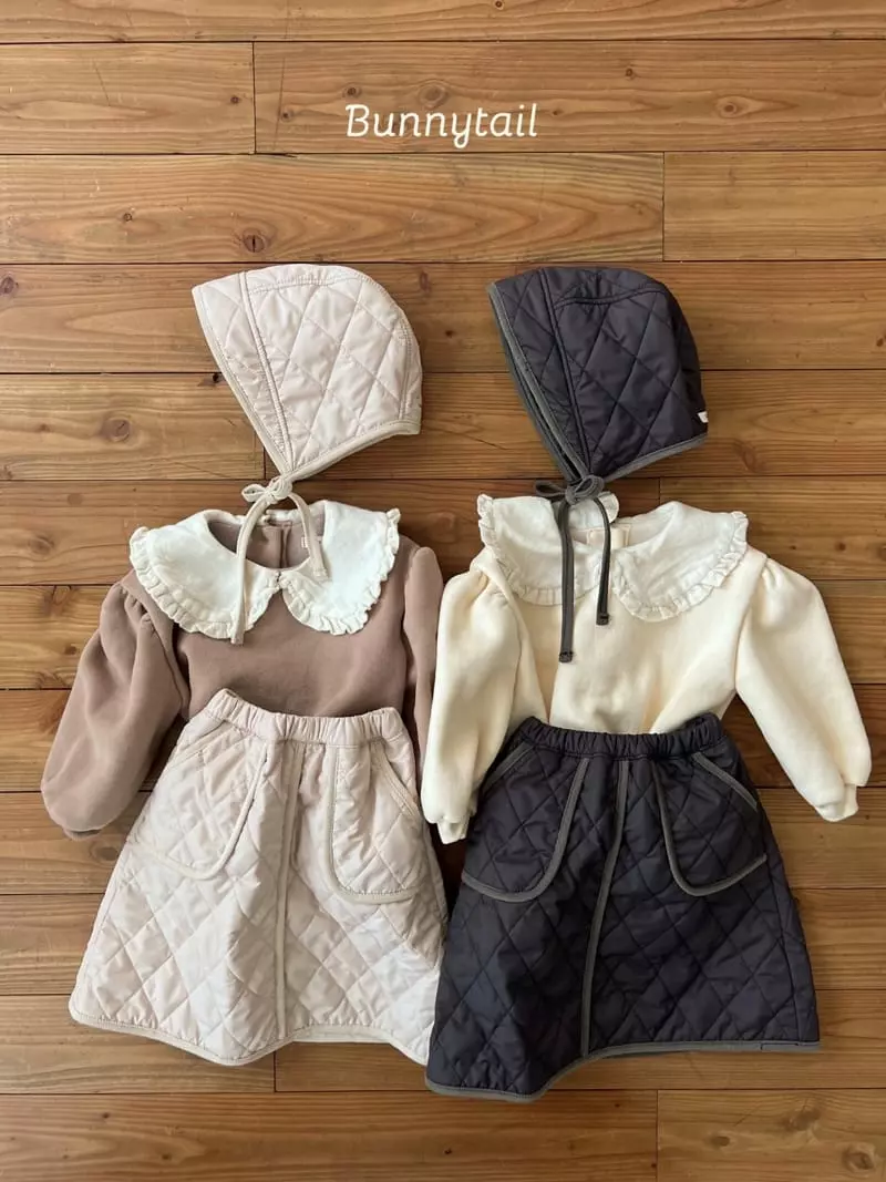 Bunnytail - Korean Children Fashion - #kidzfashiontrend - Pudding Quilting Skirt - 7