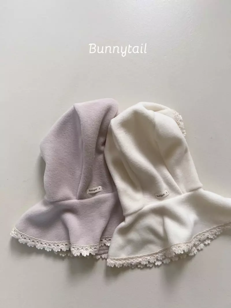 Bunnytail - Korean Children Fashion - #kidzfashiontrend - Lace Baraclava - 3