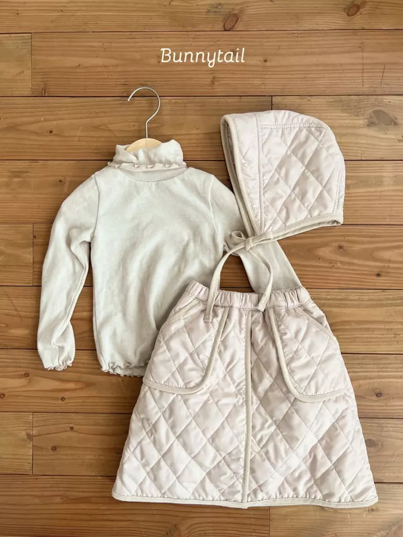 Bunnytail - Korean Children Fashion - #minifashionista - Pudding Quilting Skirt - 11