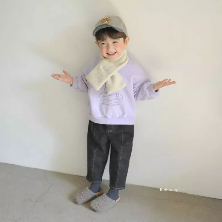 Buttercup - Korean Children Fashion - #Kfashion4kids - Rich Fleece Jeans - 12